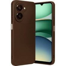 TeknoKapsül Galaxy A07 4g Auto Focus Karbon Kapak - Kahverengi