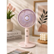 Tepex Premium Kalite Hem Masa Üstü Kullanabilen Ayağını Çıkarınca Ise Elde Kolay Taşınabilen Güçlü El Fanı