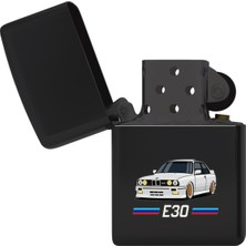 UltraMint E-30 Siyah Baskılı Çakmak, Şık ve Pratik Aksesuar