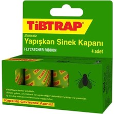 TeknoKapsül Tibtrap Yapışkan Sinek Kapanı 4 Lü