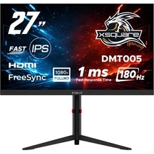 Dexim 27 Inç 180Hz 1ms (Hdmı + Dp) Freesync Adaptif Senkronizasyon Full Hd Hızlı IPS Pivot (Döndürülebilir) Oyuncu Monitörü