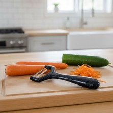Evitrin Home Solingen Çelik Küçük Boy Meyve Sebze Soyacak - Keskin Paslanmaz Soyucu Aparat