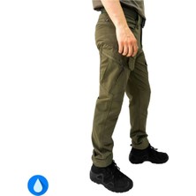Kordak Haki Su Itici Taktik Pantolon - Water-Repellent Tactical Pantolon Cephe Serisi