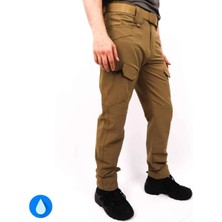 Kordak Bej Su Itici Taktik Pantolon - Water-Repellent Tactical Pantolon Cephe Serisi
