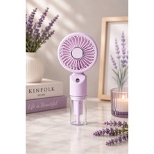 Tepex Premium Kalite Mini Klima Sarjlı Vantilatör Serinletici LED Sarj Göstergeli El Fanı Vantilatörü Kliması