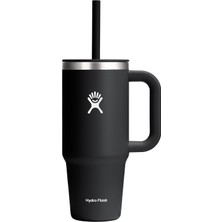 Hydro Flask All Around Travel Tumbler Pipetli Termos 710 ml (24 Oz) - Siyah