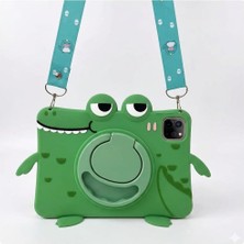 Fogy iPad Pro 11 2022 ile Uyumlu Cute Dolls Çocuklar Için Standlı Karkterli Yumuşak Tablet Kılıfı Coroco