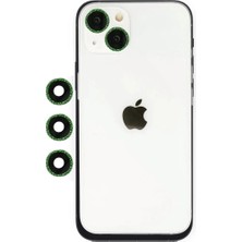 TeknoKapsül Iphone 14 Shine Kamera Lens - Yeşil