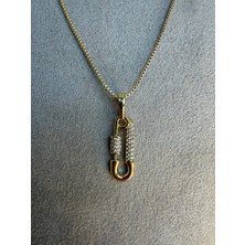 Xuping 14K Kanca Model Çelik Kolye