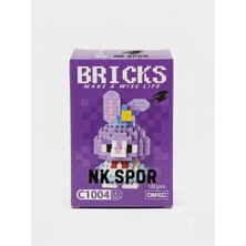 Nk Spor Mikro LEGO Yapım Blokları - Sevimli Hayvanlar Serisi (Tilki ve Tavşan Seçenekli Mini Bricks Zeka Oyuncağı)