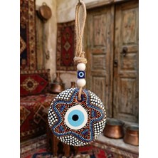 El Yapımı Nazar Boncuğu Duvar Süsü