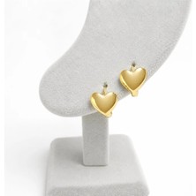 Xuping 14K Kalp Küpe