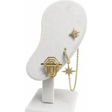 Xuping 14K 3 Lü Küpe
