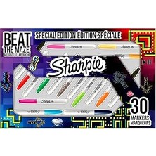 Uravas Store Sharpie Fine Permanent Markör 30LU Kutu-Labirent