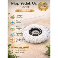 Çeliker Temizlik Döner Başlıklı Mop Yedeği