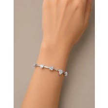 Xuping 14K 3 Ayrı Taş Model Bileklik