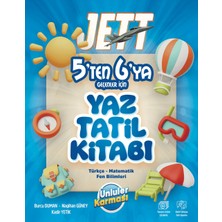 Ünlüler Karması Jett 5'ten 6'ya Geçenler İçin Yaz Tatil Kitabı Türkçe 136 Sayfa