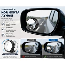 PratikBir Ayarlanabilir Kör Nokta Ayna Seti 2 Adet