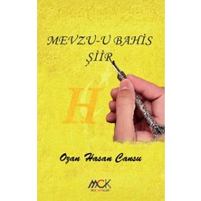 MCK Yayınları Mevzu-U Bahis Şiir