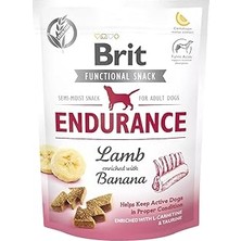 Uravas Store Brit Care Functional Snack, Fiziksel Sağlığı Desteklemek Için, Tahılsız, Kuzu Etli ve Muzlu, Fonksi