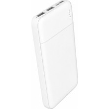 Raylax 10000MAH Powerbank 2.4A Normal Çift Çıkışlı Slim Powerbank Hızlı Şarj Özellikli Powerbank