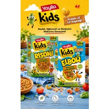Yayla Kids Kinoalı Sebzeli 3 Renkli Elbow-Risoni Bakliyat Makarnası 2X250 G
