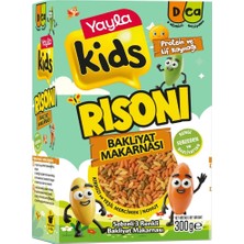 Yayla Kids Sebzeli 3 Renkli Risoni Bakliyat Makarnası 300 G