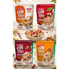 Yayla Onlife Granola ve Müsli 4’lü Avantaj Set