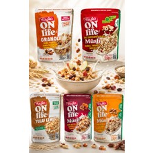 Yayla Onlife Granola&müsli&yulaf Ezmesi 5’li Avantaj Set