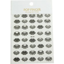 Eco Lounge Desenli Tattoo Dövme Sticker