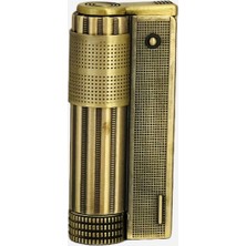 UltraMint Rüzgar Korumalı Metal Benzinli Muhtar Çakmağı, Dayanıklı ve Şık Tasarım