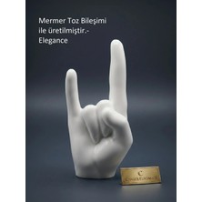 Canseb Elegance 12 cm Rock'n Roll El Heykeli - Hell Yeah \w/ Gothic Rock