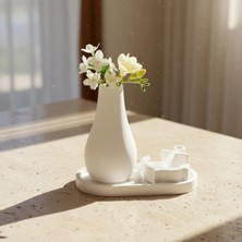 Canseb Elegance 3lü Denizci Çapalı Vazo Seti & Hediyelik Premium Set