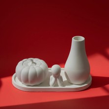 Canseb Elegance 4'lü Mini Dekor ve Kutu, Vazo Set - Ekonomik Seri - Decor - Pinterest - Bohem - Iskandinav Tarzı - Vazo - Dekoratif Vazo - Obje - Biblo - Heykel - Hediyelik - Dekor Obje