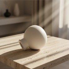 Canseb Elegance 8cm Tombul Saksı & Kalemlik - Premium - Decor - Pinterest - Bohem - Iskandinav Tarzı - Vazo - Dekoratif Vazo - Obje - Biblo - Heykel - Hediyelik - Dekor Obje