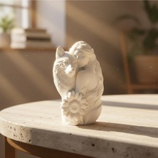 Canseb Elegance 10CM | Kadın & Bozkurt Figür Premium Heykel - Hediyelik - Dekor Obje