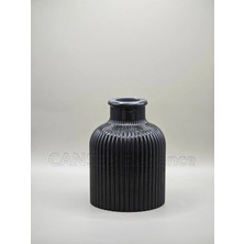 Canseb Elegance 10CM | Siyah Pampas Vazo - Premium - Decor