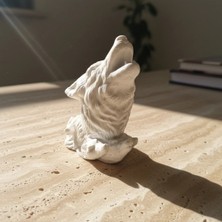 Canseb Elegance 9cm | Bozkurt ve Yavruları Figür Heykel - Hediyelik - Dekor Obje