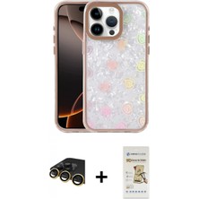 Pileli Store Pilelistore™ iPhone 14 Pro Max Kılıf Odak Prime - Siyah Mat Seramik Nano Ekran Koruyucu + Raze Metal Kamera Lens - Gd