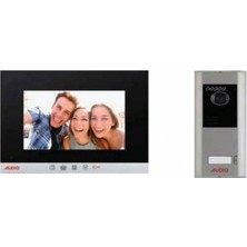 AUDIO 7" Görüntülü Diafon Villa Set Dokunmatik Butonlu Siyah 800x480 Ekran Özellikli 001464