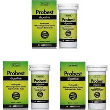 ProBest Design Probest Digestive 20 Kapsül 3 Kutu Probiyotik İçeren Takviye Gıda Türkiye Menşeli