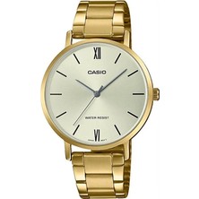 Casio Kadın Kol Saati LTP-VT01G-9BUDF Altın Renkli Suya Dayanıklı Analog Kasa İyon Kaplama