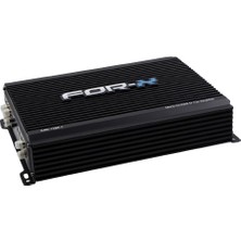 For-X XAE-1200.1 1200 Rms Mono Amfi 2 Kanal 260x200x58mm Ebatlarla Güçlü Ses Performansı