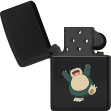 UltraMint Pokemon Temalı Siyah Çakmak, Eğlenceli ve Şık Tasarım ile Günlük Kullanım
