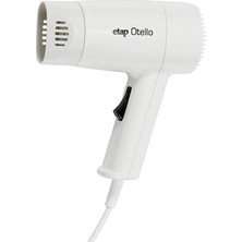 Etap Otello 1350 W Duvara Monte Otel Tipi Saç Kurutma Makinesi 1 Kademe Hız Ayarı ile Beyaz