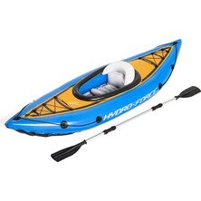 Bestway Hydro-Force 1 Kişilik Lacivert Kano 275 x 81 cm Yetişkinler İçin Konforlu Şişme Tasarım