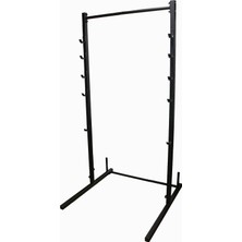 Atölye Hobi Tasarım Bench - Squat - Barfiks İstasyonu 300,1 kg Taşıma Kapasitesi ile Çok Fonksiyonlu Kullanım