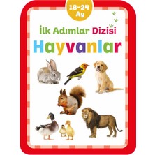 Net Yayıncılık İlk Adımlar Dizisi Hayvanlar 18-24 Ay Eğitici Kitap Kolektif 0-2 Yaş İçin Temel Bilgiler