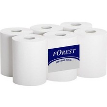 FOREST Fotoselli Hareketli Kağıt Havlu 21 Cm 6 Rulo 3 kg Ekonomik Kullanım İçin