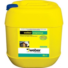 Weber Emprenye 5 lt Şeffaf Su Itici, Dış Mekan ve İç Mekan Uyumlu Koruyucu Malzeme